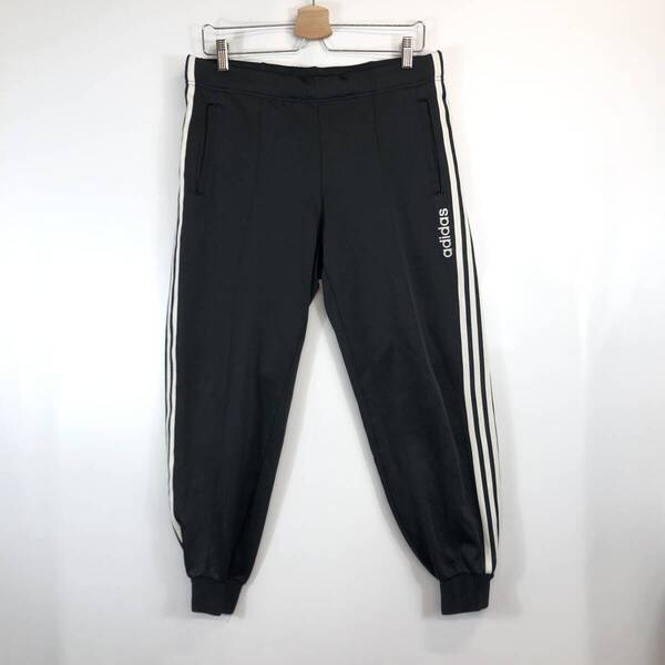 80s 90s デサントアディダス adidas トラックパンツ ブラック メンズLサイズ ASR-966P
