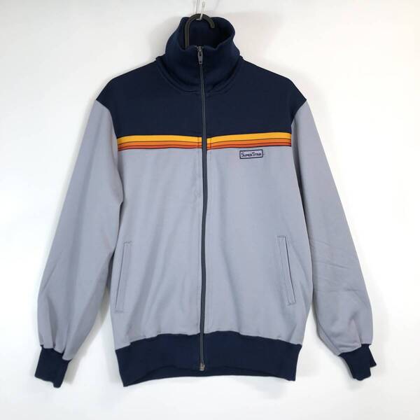 80s MIZUNO ミズノ スーパースター トラックジャケット ジャージ Lサイズ 好配色