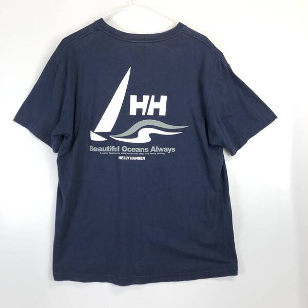 HELLY HANSEN ヘリーハンセン 半袖Tシャツ ネイビー XLサイズ HV67231 メンズ