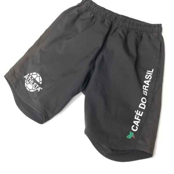 アスレタ ATHLETA プラクティスパンツ ハーフパンツ ブラック 140サイズ 褪せ