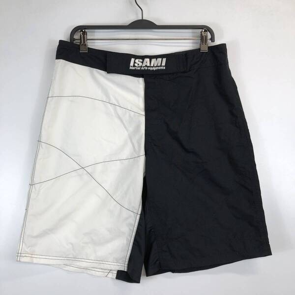 ISAMI イサミ ファイトパンツ 2XLサイズ ブラック ホワイト