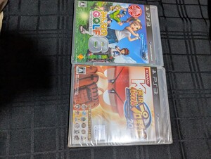 ゲームソフト ps3 みんなのゴルフ6 実況パワフルプロ野球 2010 未開封品 パワプロ