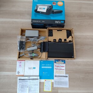 Nintendo wii u プレミアムセット クロ 32GB 美品 ゲーム