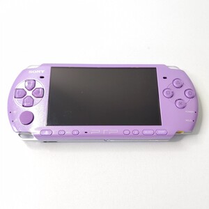 PSP3000 ライラックパープル ぽかぽかアイルー村 美品 ゲーム機