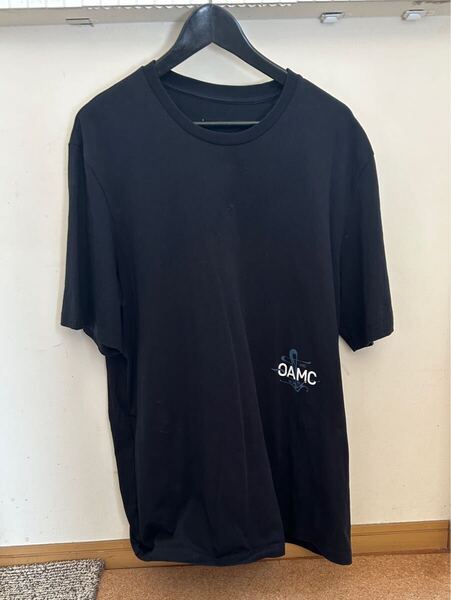 OAMC Tシャツ ロゴ ブラックXL