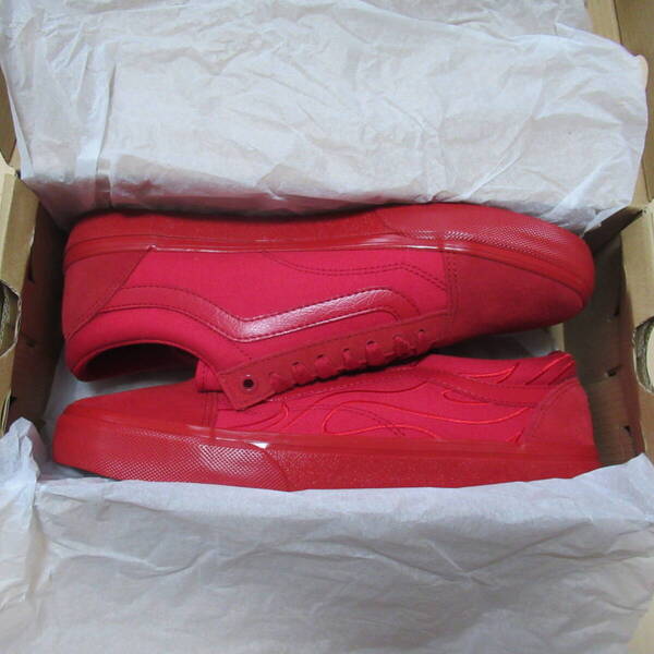 ★即決送料込★28㎝ US10 VANS VOLCANO OLD SKOOL red 赤 エラ オーセンティック バンズ オールドスクール DX ヴァンズ skate ヴォルケーノ