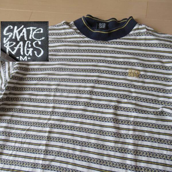 ★即決送込★skate rags USA製 スケートラグス ヴィンテージ ビンテージ Tシャツ tee santacruz powell thraser independent skate skull