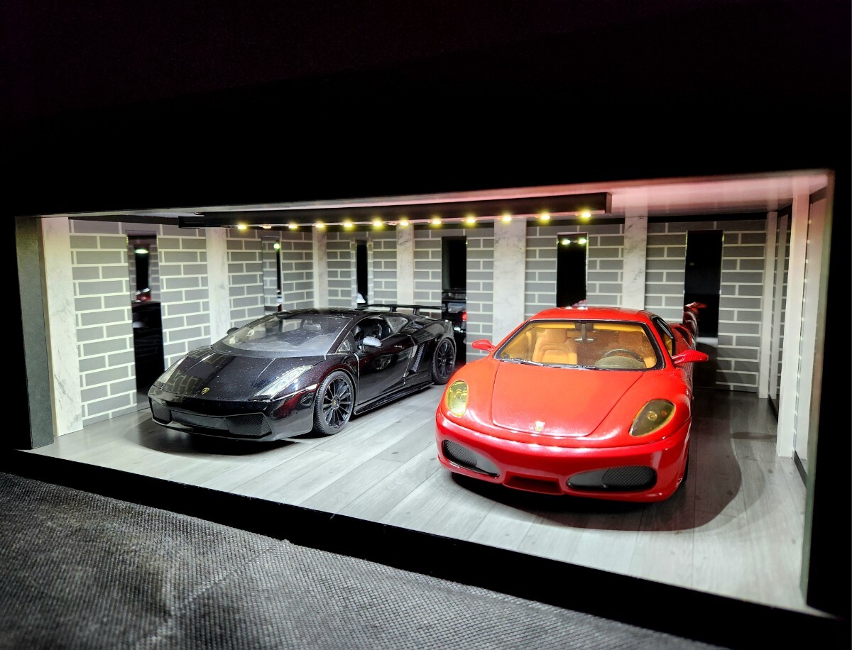 Yahoo!オークション -「ジオラマ ガレージ 1／18」(自動車