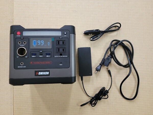 訳アリ SOMIKON ポータブル電源 298wh 320W リン酸鉄 4kg 防災 キャンプ