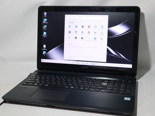 ★VAIO Fit ブラック 6300HQ/ 第6世代 Core i5★ win 11 pro ≪ 大容量仕様 ≫ SSHD1TB/メモリ16G/WebCam/WiFi/DVD/Bluetooth/office2019