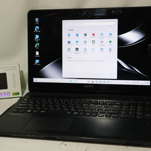 ★ Core i7 ★ VAIO Fit ブラック 4510U ★ win 11 ≪ 爆速仕様 ≫ 新品SSD1TB/メモリ16G/Cam/WiFi/Blu-ray/Bluetooth/office2021