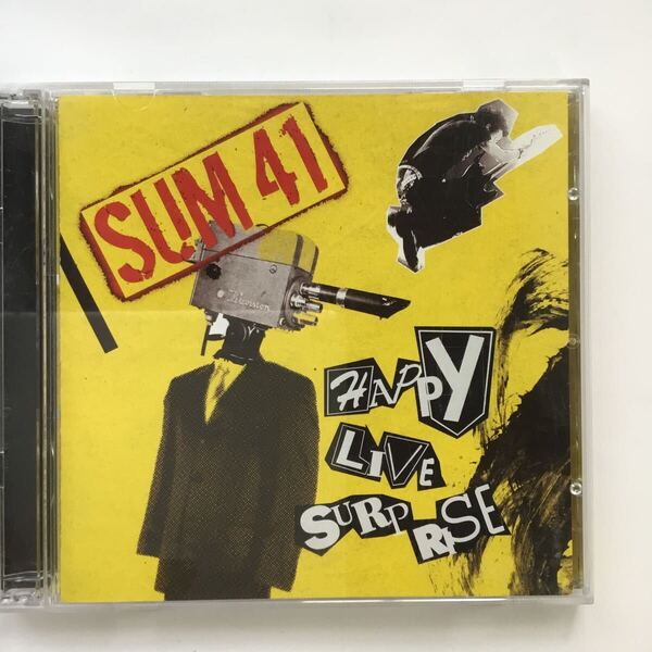 【国内盤CD+DVD】SUM 41 /HAPPY LIVE SURPRISE ライヴ・ベスト