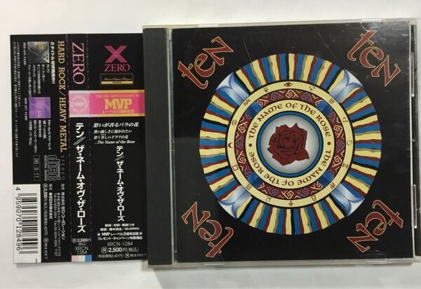【国内盤帯付きCD】The Name of the Rose/TEN/ザ・ネーム・オブ・ザ・ローズ XRCN-1284 メロハー
