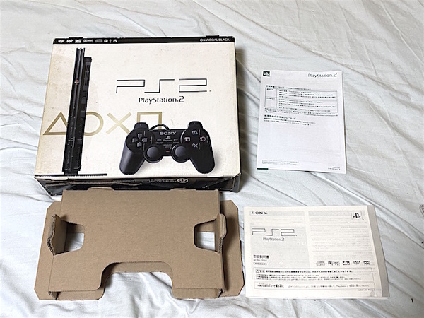 送料無料 SONY ソニー 箱 説明書のみ PS2 PlayStation2 プレイステーション2 プレステ2 空箱 説明書 SCPH-77000