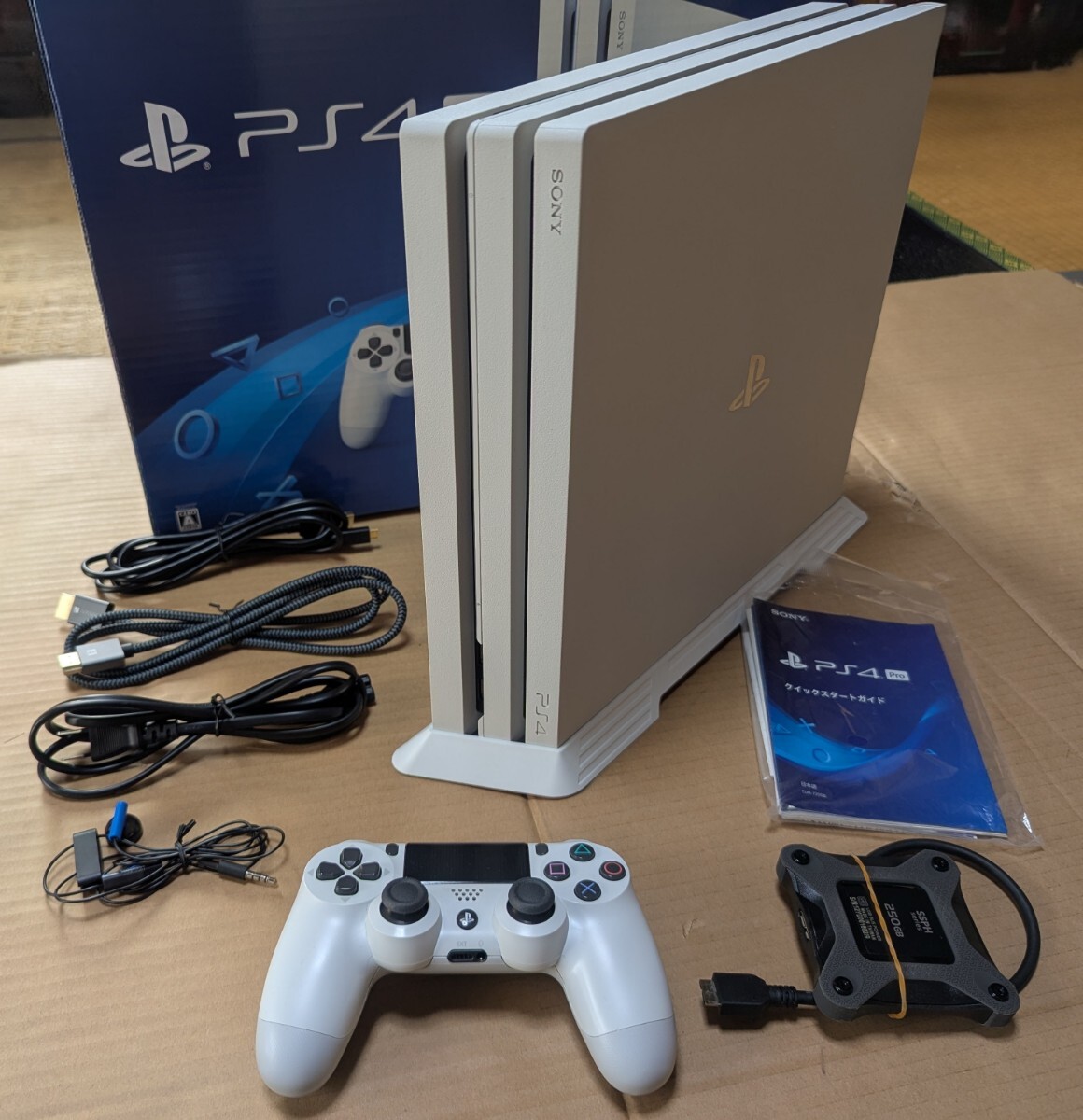 Sony PS4 Pro Console Glacier White HDD 1TB PlayStation 4 CUH