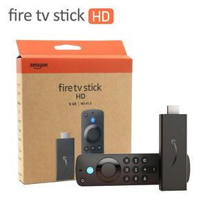 Amazon Fire TV Stick HD ストリーミングメディアプレイヤー。