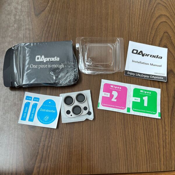 705p2105☆ OAproda iPhone 16Pro/16ProMax/15Pro/15ProMax/14Pro 用 カメラ保護 フィルム