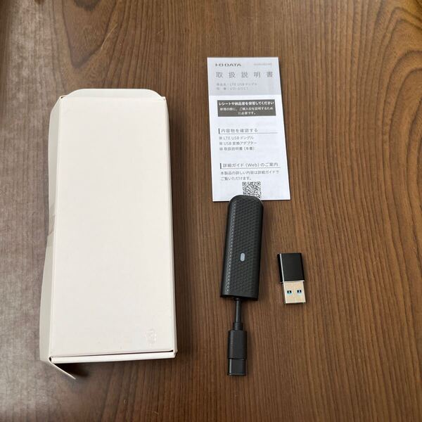 705p2602☆ IODATA 4G LTE USBドングル SIM モバイルデータ通信 防水防塵 広温度範囲対応 (USB Type-C/USB-A/ノートPC/タブレット)