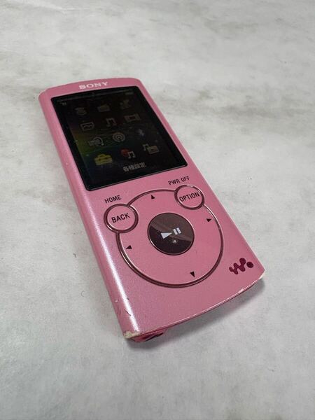 送料無料ソニー デジタルウォークマン NW-S765♪ライトピンク 16GB SONYWALKMAN♪即決ポータブルオーディオプレーヤーdigital media player