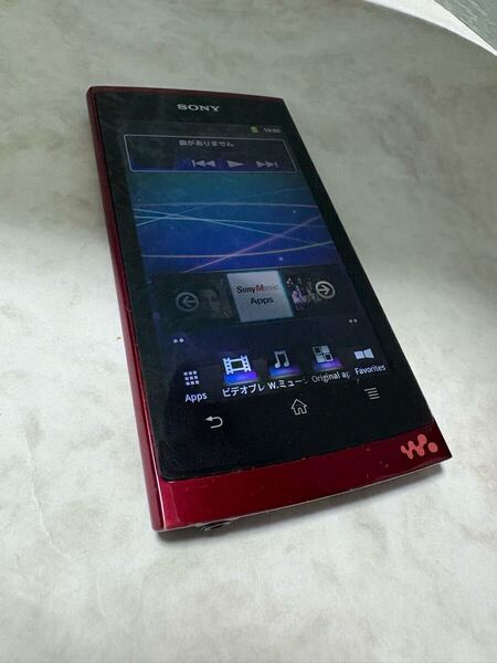 送料無料 ソニー デジタルウォークマン NW-Z1050♪レッド 16GB SONYWALKMAN♪即決ポータブルオーディオプレーヤーdigital media player