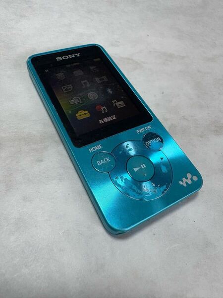 送料無料 ソニー デジタルウォークマン NW-S784♪ブルー 8GB SONYWALKMAN♪即決ポータブルオーディオプレーヤーdigital media player