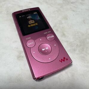 【送料無料】ソニー デジタルウォークマン NW-E062♪ピンク 2GB SONYWALKMAN♪即決ポータブルオーディオプレーヤーdigital media player
