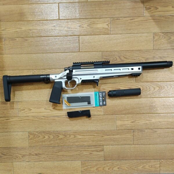 ほぼフルカスタム流速 東京マルイ No.15 VSR-ONE 18歳以上 ボルトアクションエアーライフル