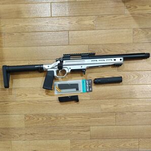 ほぼフルカスタム流速 東京マルイ No.15 VSR-ONE 18歳以上 ボルトアクションエアーライフル