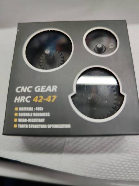 40Cr Jvan ギア CNCスチールカットタクティカルギアセット 18:1 セクカ解放3枚カット 電動ガン