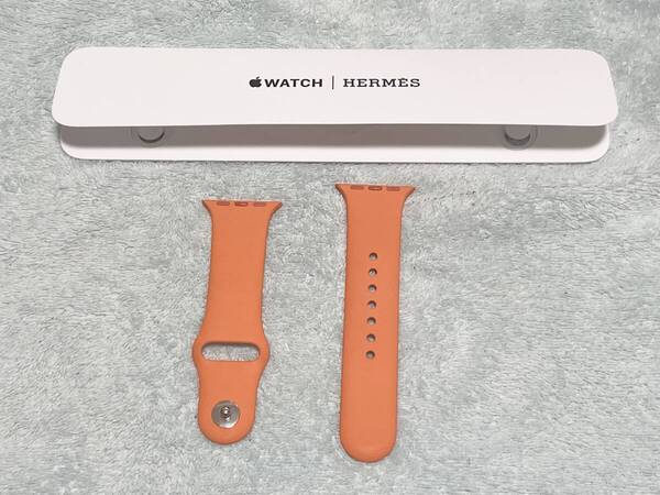 【匿名送料無料】美品即決 Apple純正 エルメス Hermes スポーツバンド 41mm S/Mサイズ★38mm/40mm/41mmモデル対応