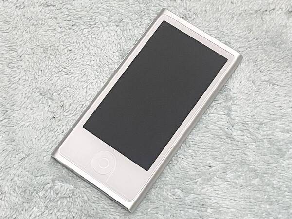 【匿名送料無料】美品即決 Apple 第7世代 iPod nano 16GB シルバー★最終モデル