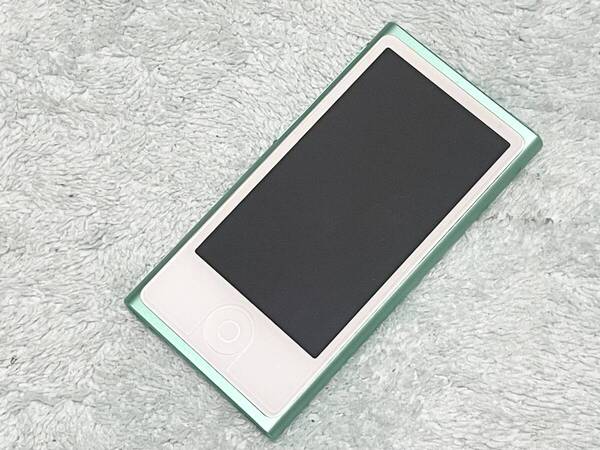 【匿名送料無料】美品即決 Apple 第7世代 iPod nano 16GB グリーン★最終モデル