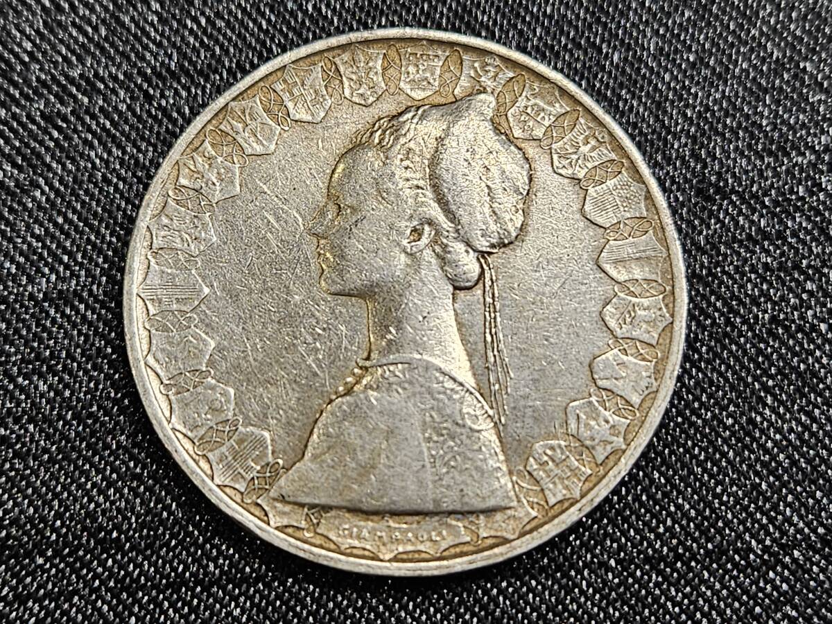 イタリア 500リラ 1959【NGC MS63】 世界コイン 貨幣