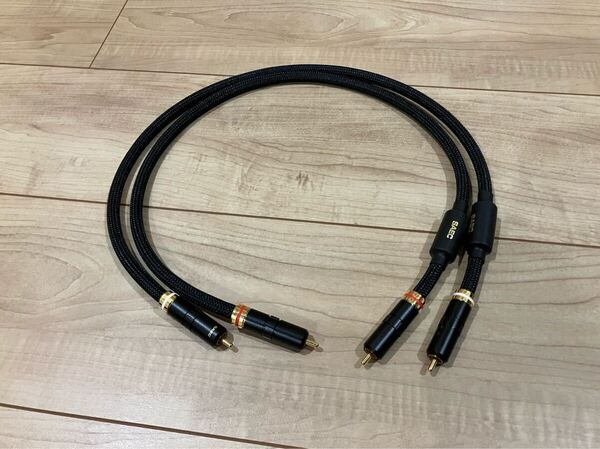 美品 SAEC SL-5000(0.7m) ステレオオーディオケーブル rca RCAケーブル サエク PC-Triple C
