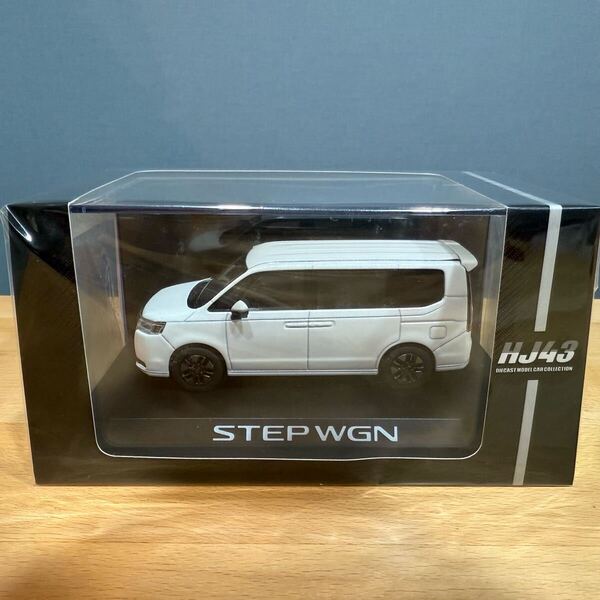 【未開封・未使用品】1/43 ステップワゴン スパーダ ミニカー ホンダ HONDA プラチナホワイト STEPWGN RP8 RP 新型