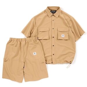新品未使用 Deviluse デビルユース Breezy Wide Set Up Khaki-XL