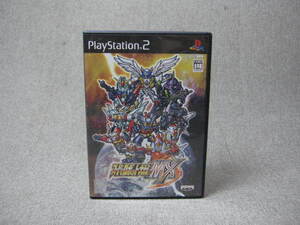 【M-4】PS2 ゲームソフト スーパーロボット大戦 MX