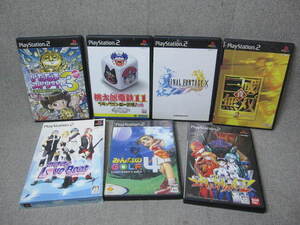 【M-6】PS2 ゲームソフト まとめて 7本 桃太郎電鉄11 真・三国無双2 みんなのゴルフ 他