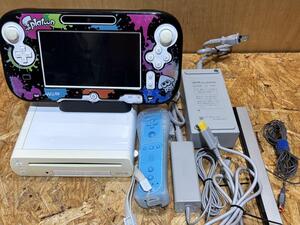 WiiU 本体 32GB すぐ遊べるセット スプラトゥーン カバー 付