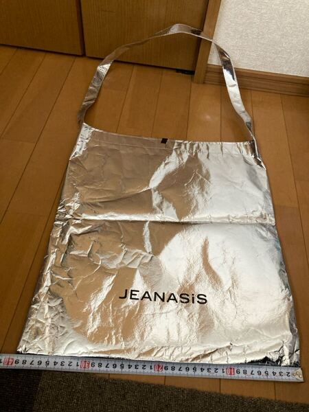 【送料無料】JEANASiS エコバッグ ショルダーバッグ 中古 ショッピングバッグ ショッパー ジーナシス