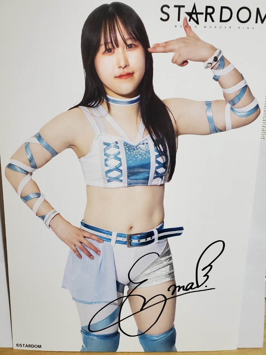 スターダムDDM サイン入りアクリルパネルジュリア桜井まいマリー