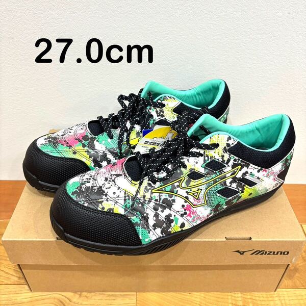 ミズノ mizuno 安全靴 限定カラー 27.0cm オールマイティ TDII 11L F1GA231499 新品 未使用