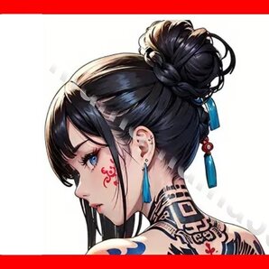 ステッカーNo.1068 車 PC 車 バイク デカール 可愛い シール 女の子 痛車 ニッポン 日本 着物 町娘 舞子 花魁