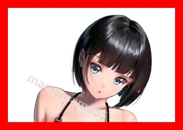 ステッカーNo.353 PC 車 バイク デカール 防水 かわいい 可愛い シール 女の子 アニメ 痛車 あどけない質素な少女 ラスト1 入荷未定