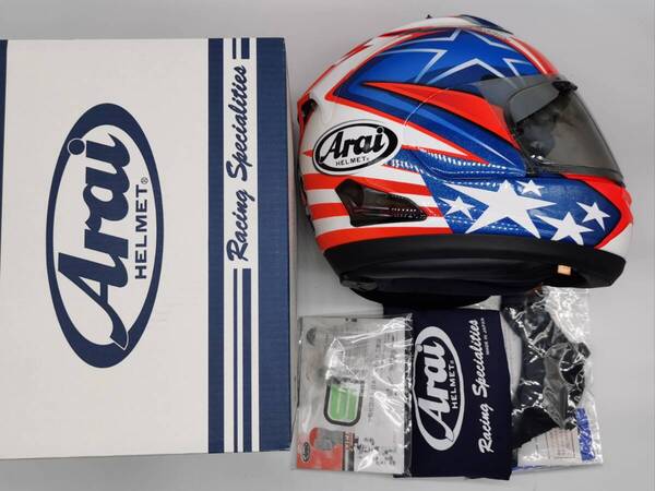 Arai アライ RX-7X HAYDEN SB ヘイデンSB RX7X フルフェイスヘルメット Mサイズ