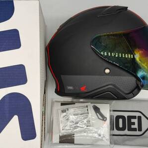 SHOEI ショウエイ J-Cruise2 HONDA ジェイ-クルーズ ツー ホンダ J-CRUISE II レッド ジェットヘルメット Mサイズ