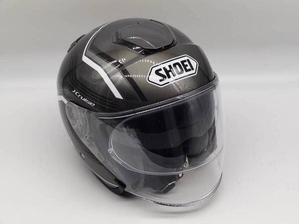SHOEI ショウエイ J-Cruise STOLD ジェイ-クルーズ ストルド J-CRUISE BLACK/GREY ジェットヘルメット Mサイズ