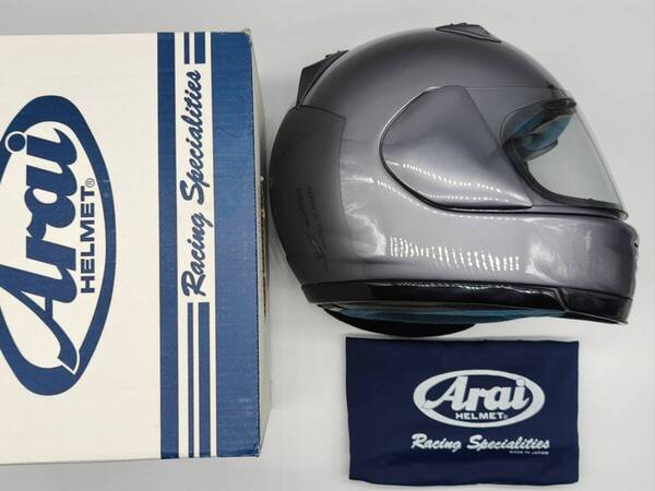 ARAI アライ RAPIDE-L ラパイド L チタングレー RAPIDE L フルフェイス ヘルメット Mサイズ