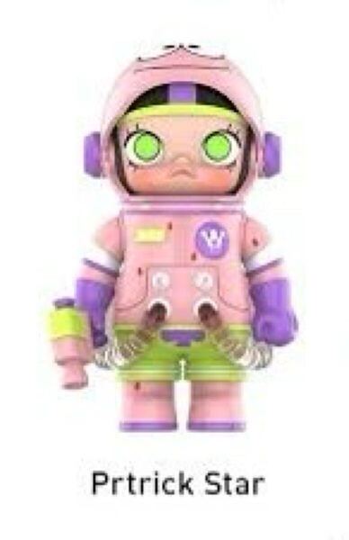 POP MART MEGA コレクション100% SPACE MOLLY PATRICK STAR パトリックスター 直営店購入品 中袋未開封 モリー ポップマート