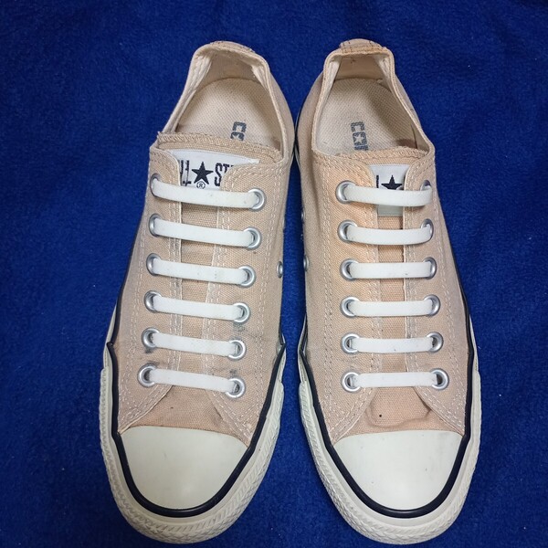 コンバース ローカット スニーカー オールスター CONVERSE ALL STAR 24.5cm ベージュ
